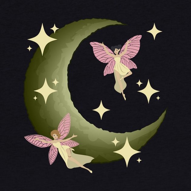 Fairycore Aesthetic Fairy Crescent Moon Fairies by Alex21